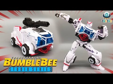 TonTon finally love Ratchet?! Studio Series Deluxe Class Ratchet Bumblebee Movie Toy review