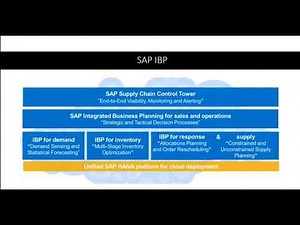 SAP IBP DEMO VIDEO |Basics of IBP | |Integrated Business Planning