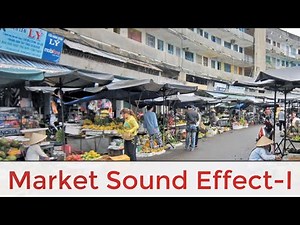 Market Ambience 1|Street|Bazaar|City|Village|Exterior|Think Sound Effects