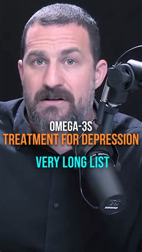 OMEGA 3 FOR DEPRESSION |Andrew Huberman #neuroscience #motivation #inspiration #podcast