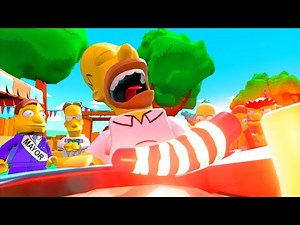 LEGO Dimensions Homer Eats Guatemalan Insanity Peppers!