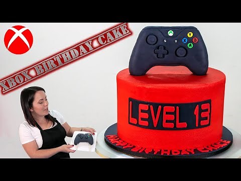 Xbox Birthday Cake Tutorial