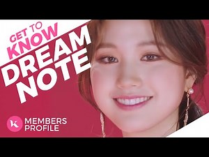DreamNote (드림노트) Members Profile (Birth Names, Birth Dates, Positions etc..) [Get To Know K-Pop]
