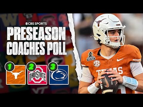 Analyzing the College Football Preseason Coaches Poll: SEC leads way with 9 teams, Big Ten at 6