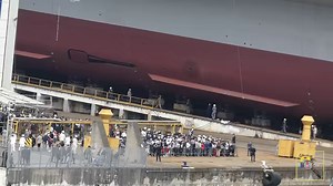 9.6K views · 74 reactions | Cronaca del Varo dell'LHD Trieste. https://www.liberoricercatore.it/lhd-trieste-breve-cronaca/ | Libero Ricercatore | Facebook