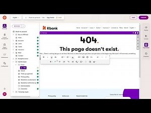 Set up a personalized 404 page in Xperience by Kentico