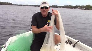 Comparing cast nets for shrimp. #fitec #protectyourpassion Ranger Boats | Millennium Promotions, Inc.