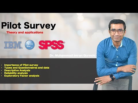 Pilot Testing using SPSS