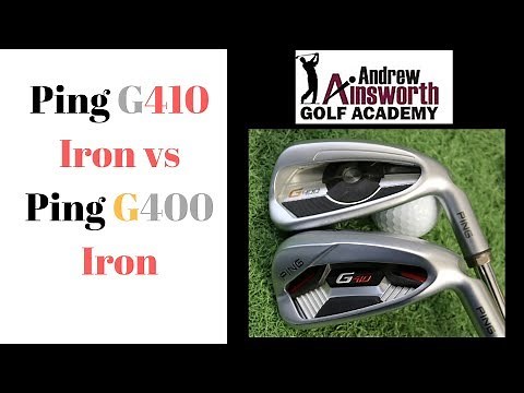 Ping Iron Comparison. G410 vs G400.