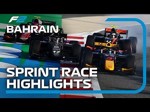 F2 Sprint Race Highlights | 2023 Bahrain Grand Prix
