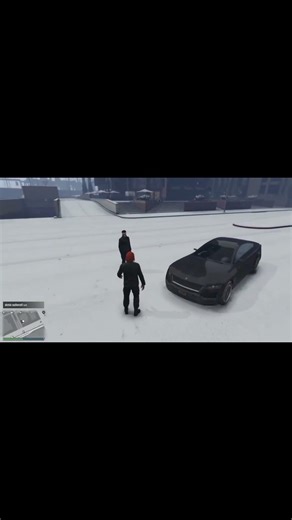 𝑮𝑻𝑨𝑶 عالأقل في إستجابة #Gaming#GTA5#Snow#PS4