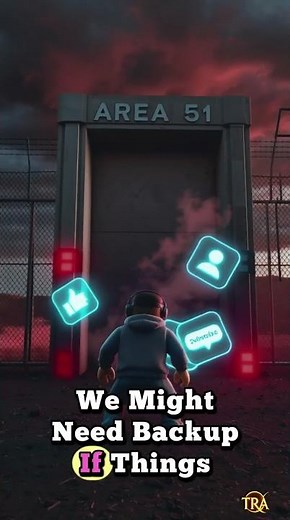 Exploring the Forbidden Base… Roblox Area 51 Archives 👽 #roblox #history #shorts