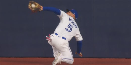 Did he catch that ball?! Varsho snag needs to be seen to be believed