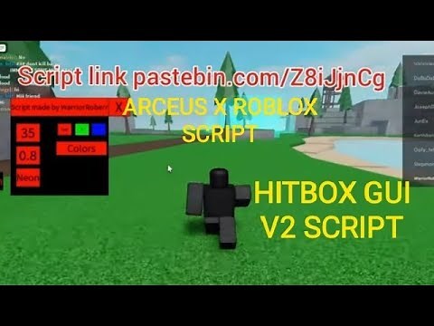 Roblox Script (Hitbox gui V2) jjsploit. can be use on Arceus X too and any #games #gaming #gameplay