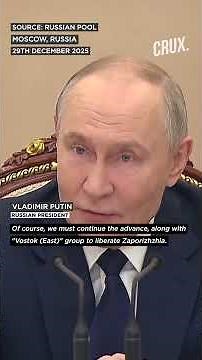 “We Must Continue…” Putin Vows Full Donbas Control as Russia Advances