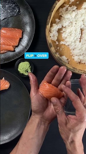 How to make Nigiri Sushi, an easy step by step guide!