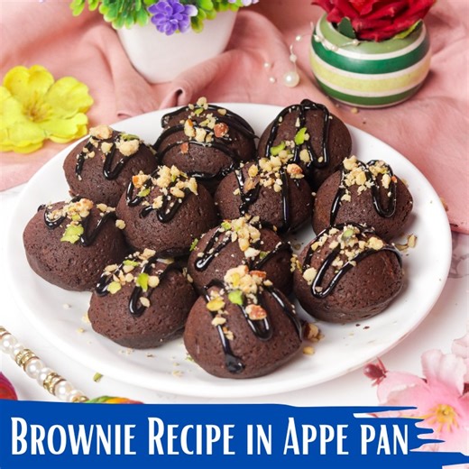 1M views · 10K reactions | Try this Chocolate Brownie in Appe Pan —...