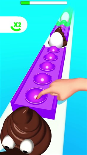 Pop Run 3D Game #40 #shorts #poprun3d #games #popit