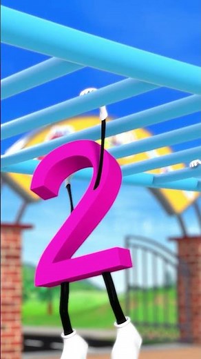 10 Little Numbers At Playground🔢✨ #numbers #counting #kids