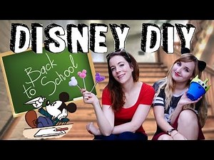 TUTO - DIY BACK TO SCHOOL DISNEY AVEC KIDI FUN 📔