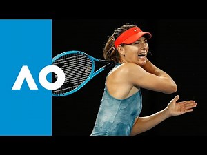 Sharapova switches it up in sensational rally (3R) | Australian Open 2019