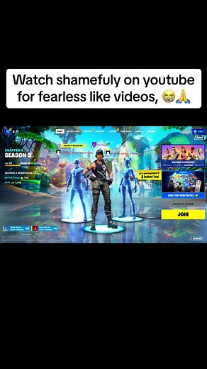 Shamefuly on Youtube for Fearless Like Videos