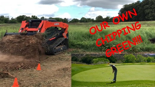 Making Our Golf Chipping Green – Sweet Oak Hollow