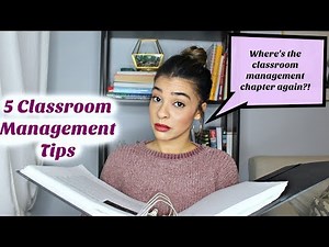 5 Classroom Management Strategies: High School