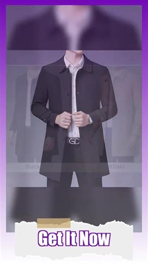 ⚡Buy Classic Button Men Car Coat exclusively at LeStyleParfait.com 👈