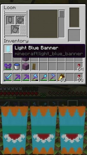 Minecraft: How to Make a Realistic Guardian Mob Banner - Tutorial