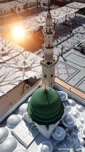 Beautiful madinah edit background change block sun 🌞. #islamicshorts 🌻🌻❤️😍