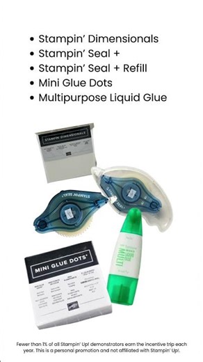 Sticky Stuff Kit | My Favorite Craft Adhesives in One Cute Pouch