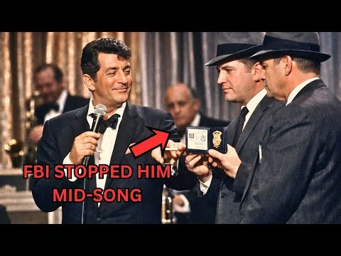 Dean Martin Was Stopped by the FBI on Stage — What He Did Next Shocked Everyone