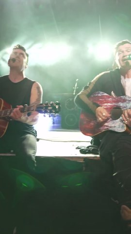 The Script on Instagram: "Arms Open is a song that was special to Mark and being able to sing it at his funeral with our friends and family meant so much to both of us. This is the version we did at the funeral and we loved being able to play it for you all last night. Last night we were mourning the loss of a friend, but also celebrating his life as well. Thank you to everyone who held up the digital candle. ️❤️"