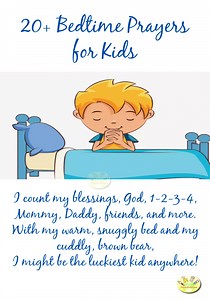 20 Bedtime prayers for kids - ShishuWorld