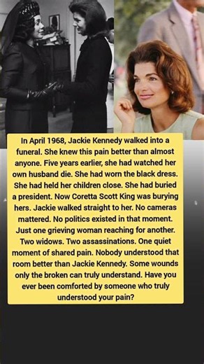 Jackie Kennedy’s Heartbreaking Gesture to Coretta Scott King | Incredible True Story