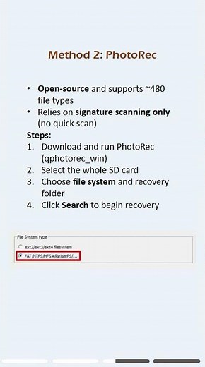 Recover deleted or lost photos from your SanDisk SD card easily. 📸 #sandisk #sdcard