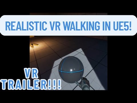 Realistic VR Walking Trailer | Smooth Locomotion in UE5 for Meta Quest 3