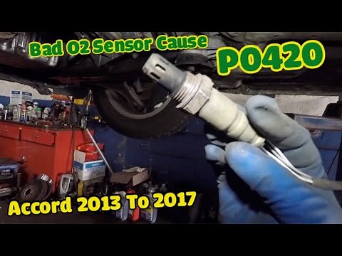 Honda Accord got code P0420 catalytic coverter below Threshold QUICK cheap FIX 2013 to 2021