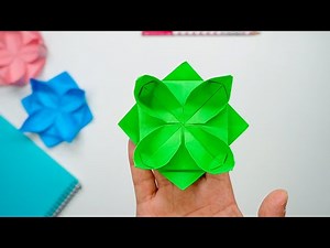 Easy Paper Lotus | Simple Origami Flower Tutorial