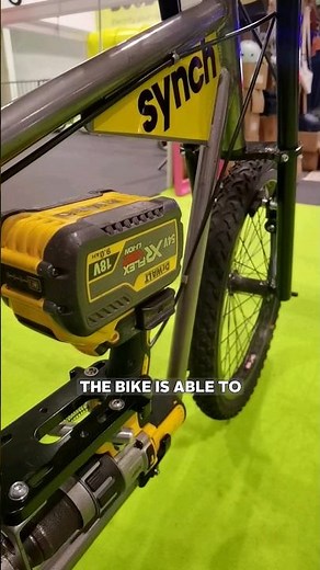 Epic Electric Drill Bike #engineering #tech