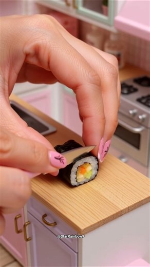 Tiny Realistic Sushi Making ASMR 🍣✨