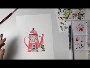 Timelapse - Watercolor - Winter