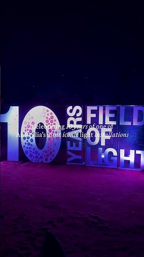 Celebrating 10 years of Field of Light in Uluṟu