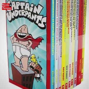 Captain Underpants Children Collection 10 Books Set