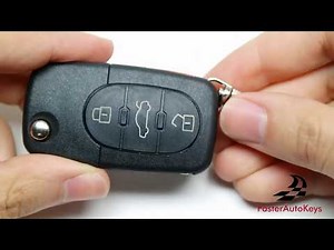 ✅ Broken Audi Key Shell? Here's the Step-by-Step Fix (1998–2005)