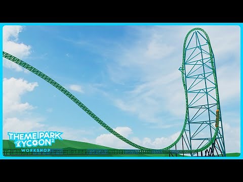 Custom Kingda Ka Blueprint in Theme Park Tycoon 2