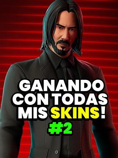 ganando una partida con todas mis skins! (john wick) #fortnite #fortniteclips #fortnitememes #fortnitelatam