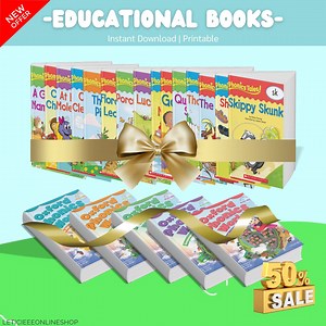 Educational Books for Kids - Interactive Learning for Kids - E-learning - Digital Learning Tools for Kids - Instant Download and Printable - Etsy