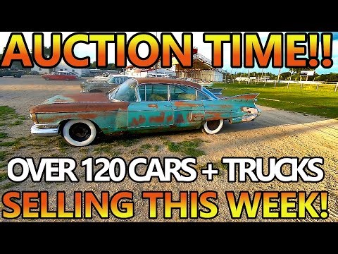 HUGE Collector Car Auction THIS WEEK! Over 100 Classic Car & Trucks for Sale! (Vanderbrink Auction)